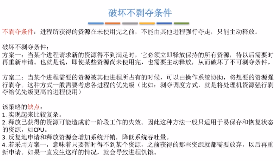 破坏不剥夺条件